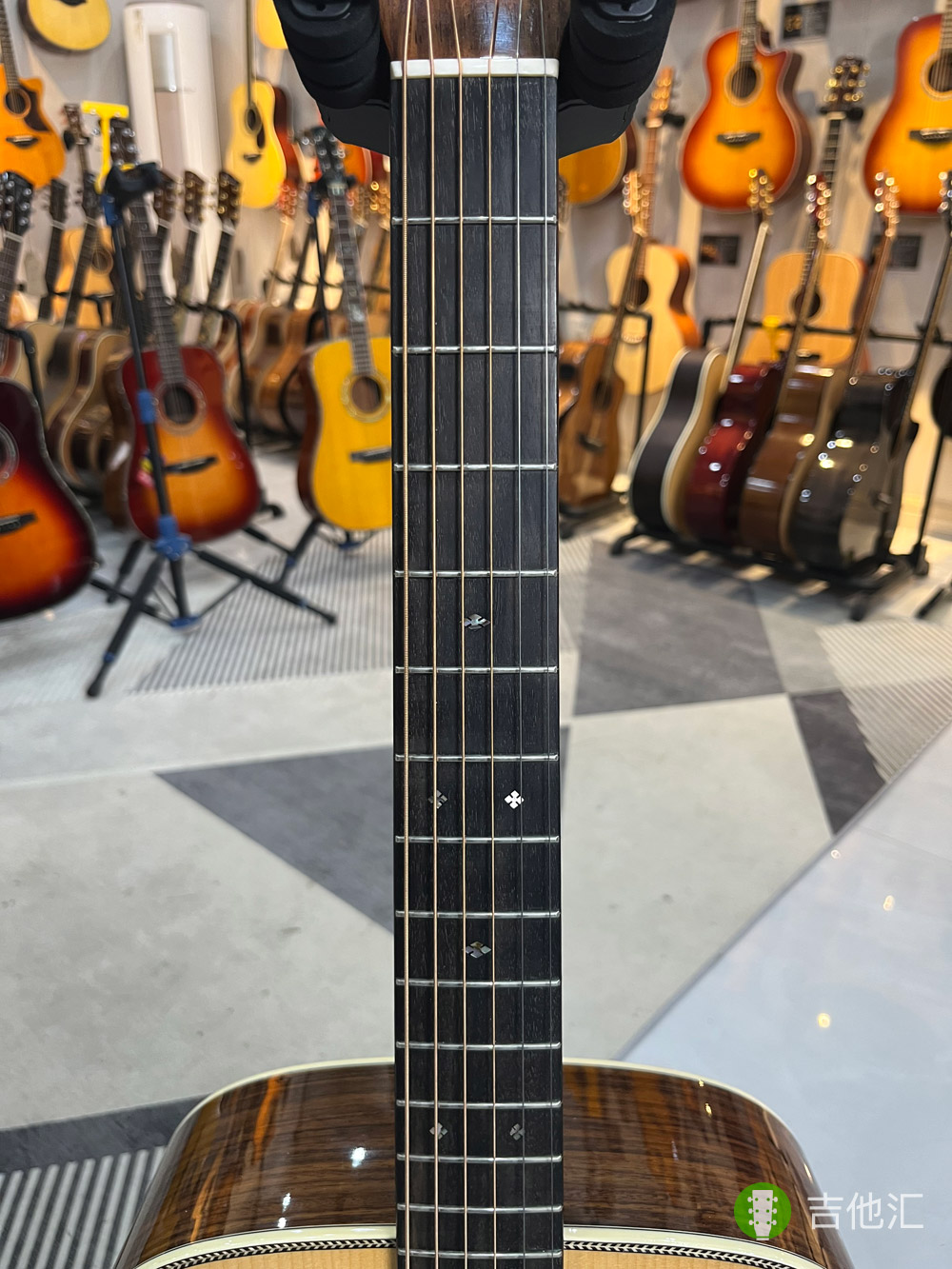 Eastman E20D指板实拍