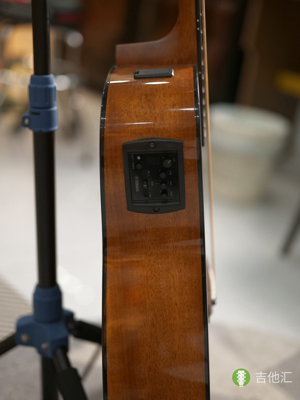 雅马哈FGX800C 拾音器实拍图