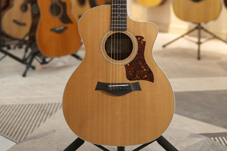 【已售】泰勒214CE 二手9成新 墨产进口面单电箱