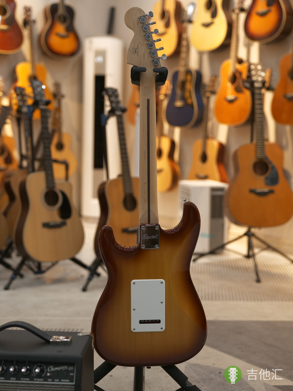 Fender芬达ST 背面实拍图