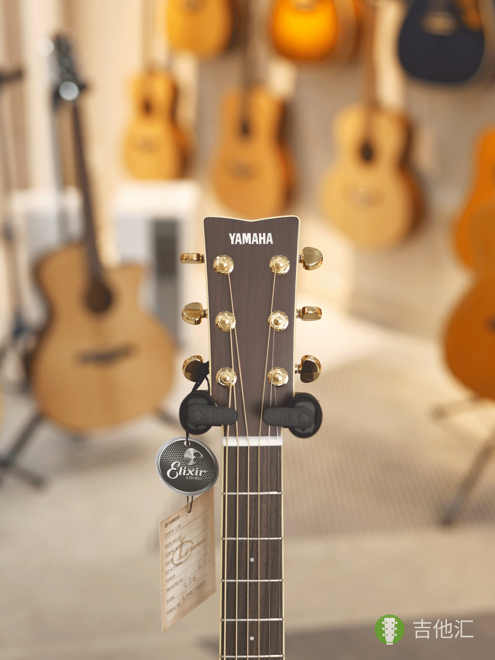 雅马哈LS6 琴头实拍图