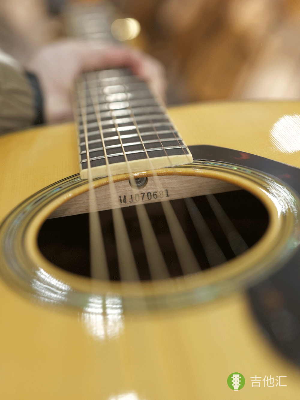 雅马哈LJ16 音孔编码实拍图