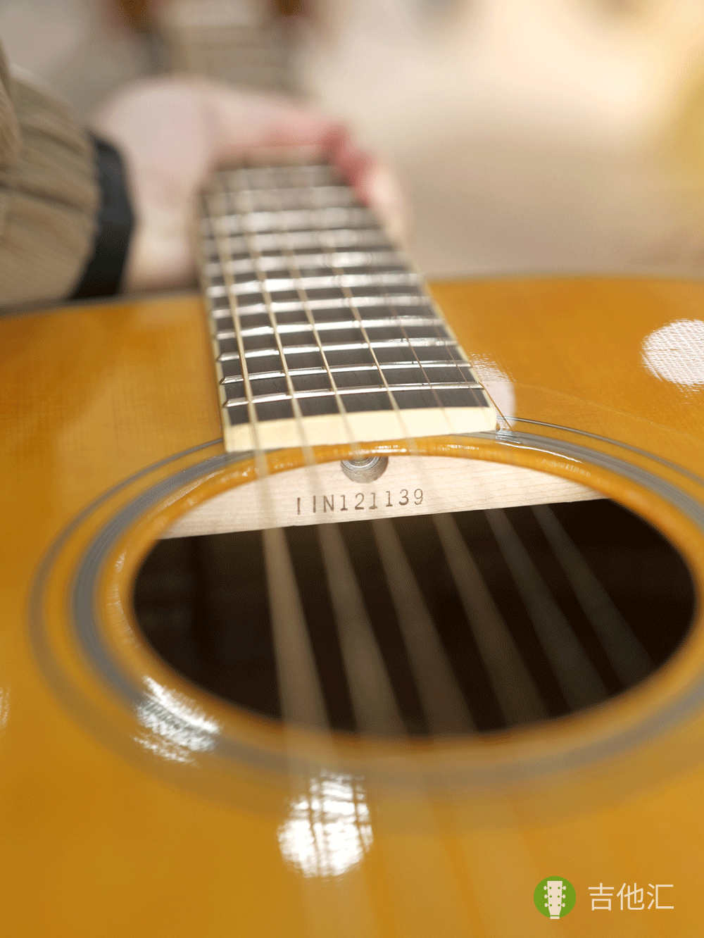 雅马哈FGTA 音孔编码实拍图