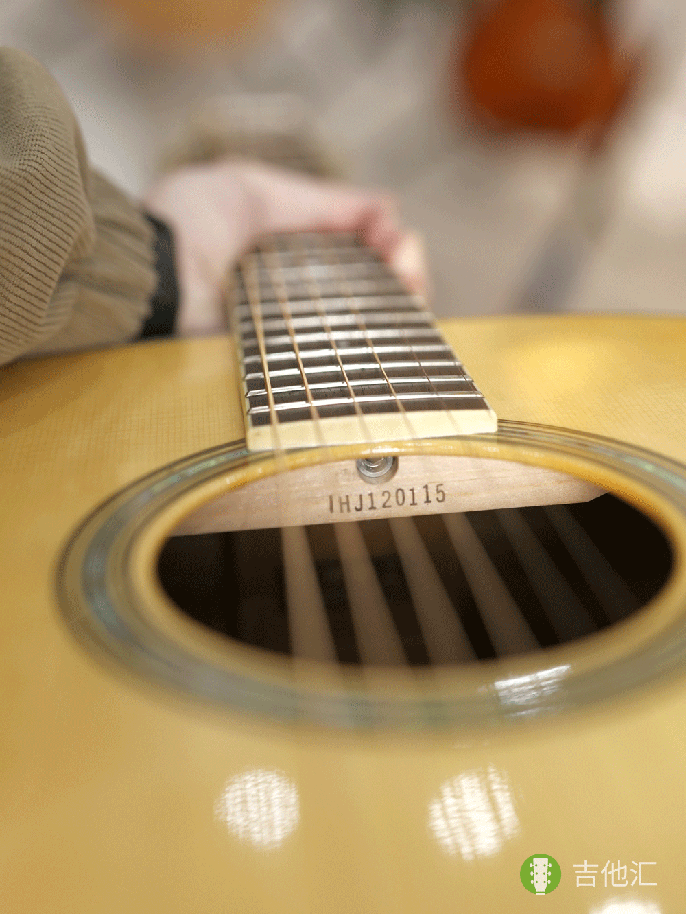 雅马哈LS6 音孔编码实拍图