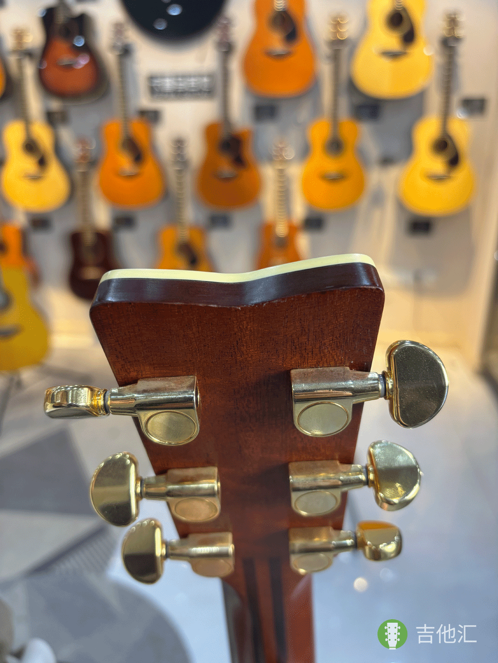 雅马哈LS6 琴头磕碰实拍图