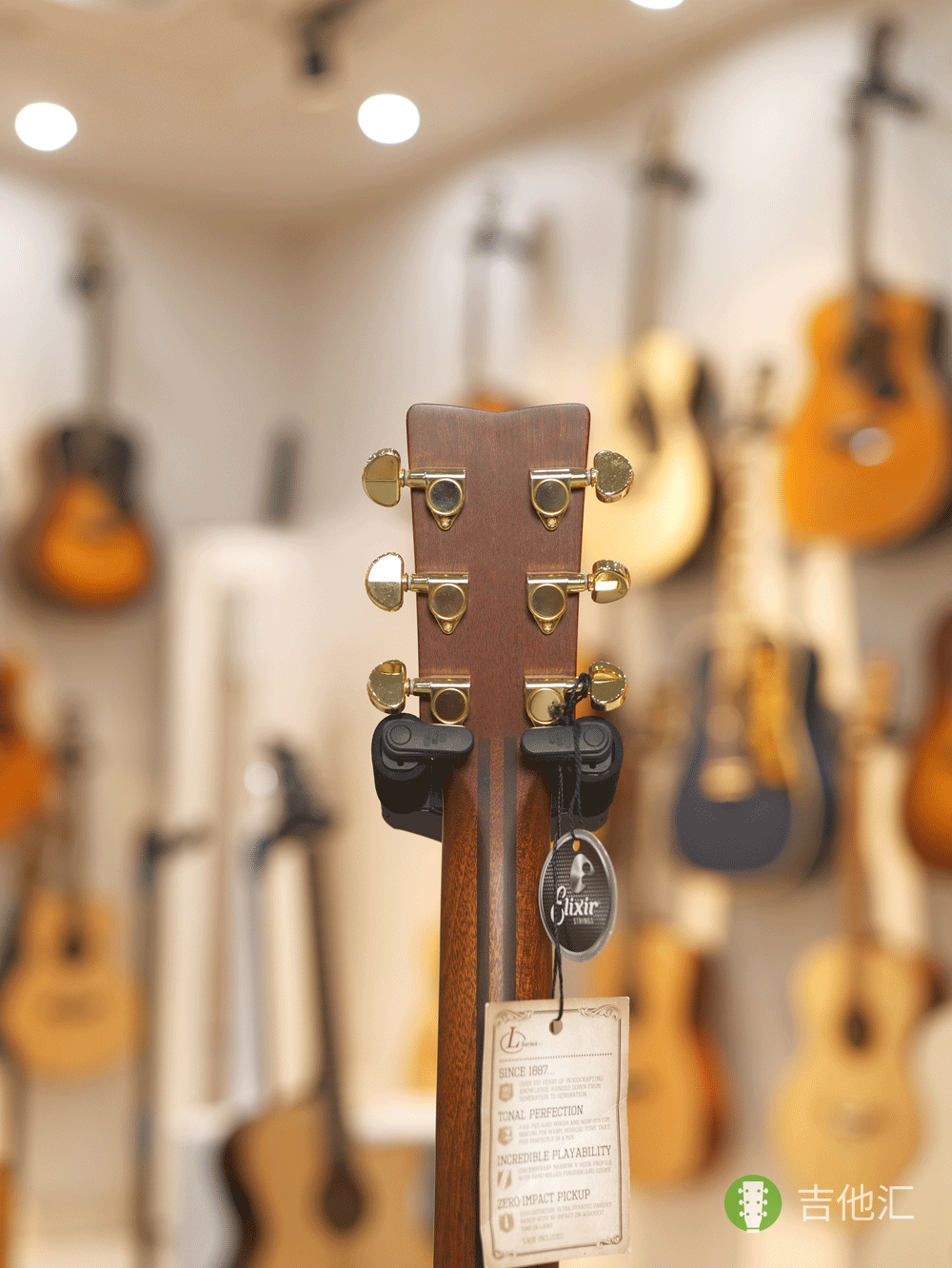 雅马哈LL16D 弦钮实拍图