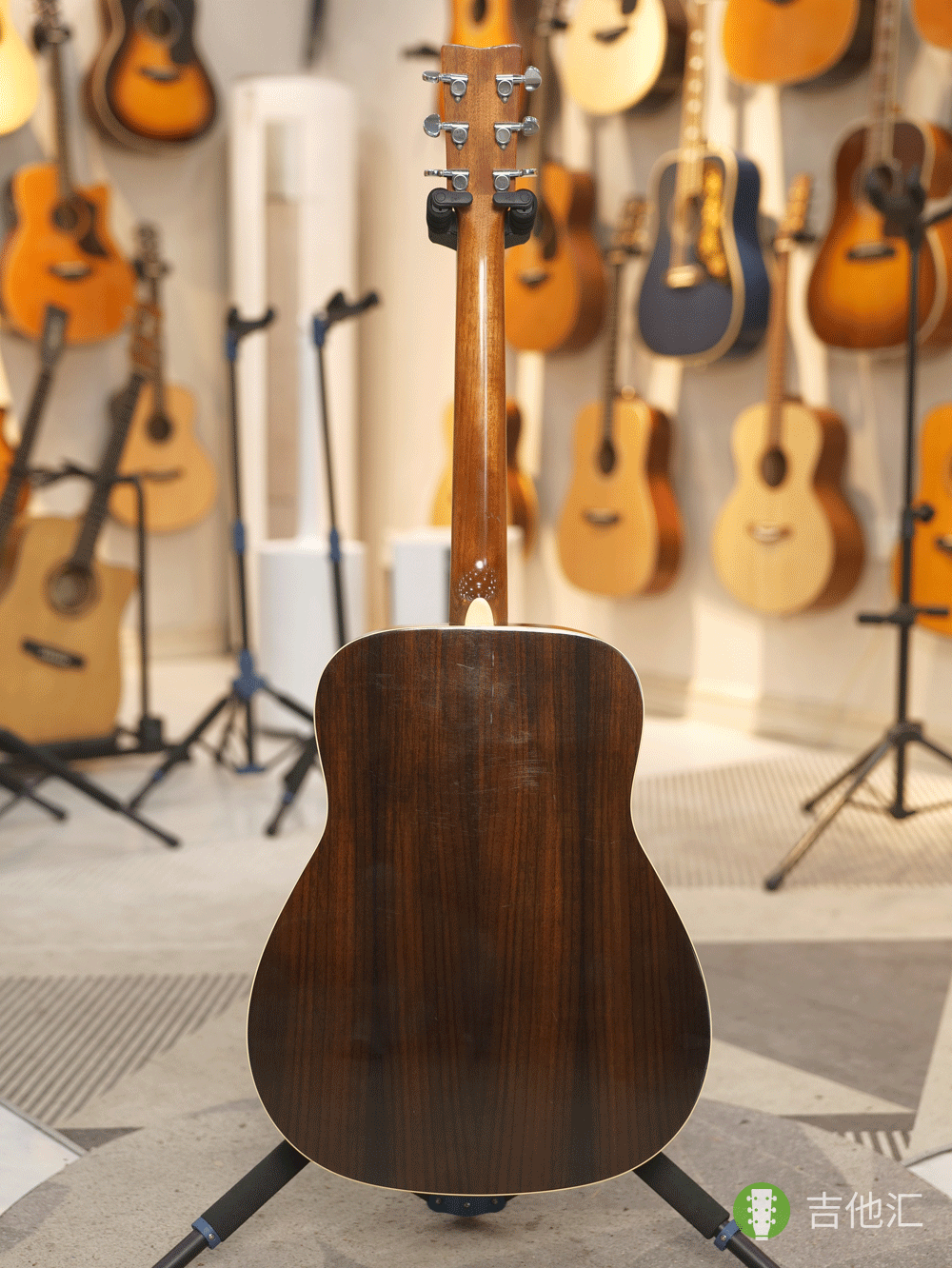 雅马哈FG730S 背面实拍图