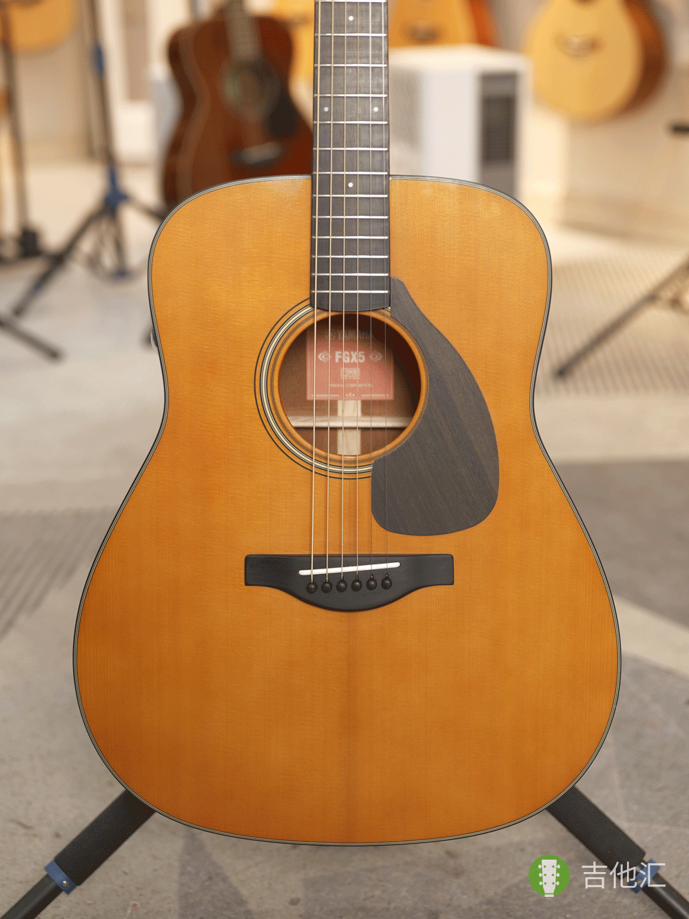 雅马哈FGX5 面板实拍图