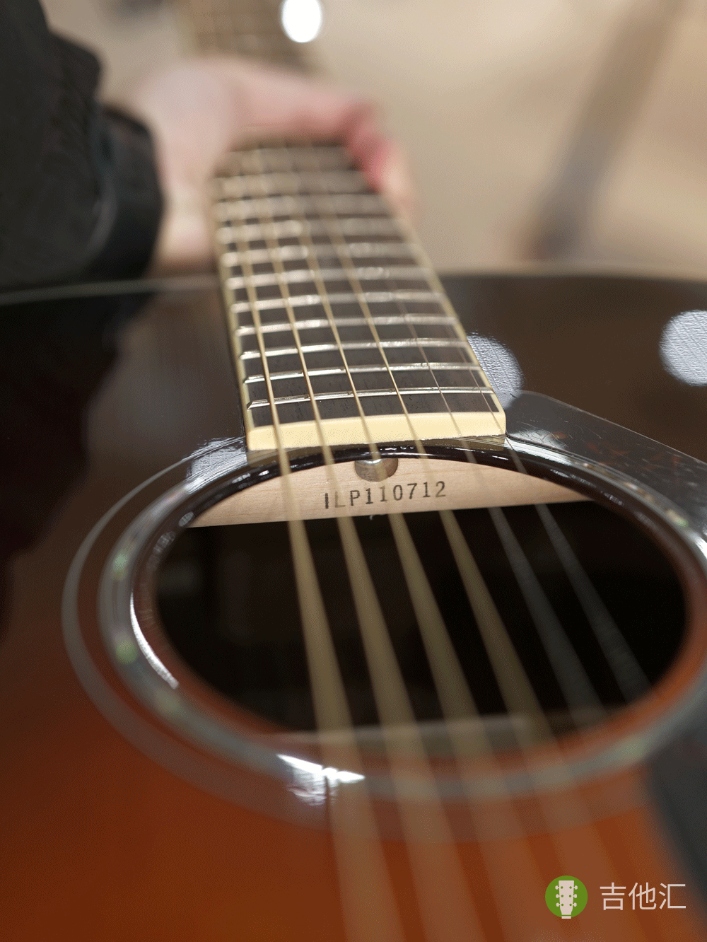 雅马哈FG830 音孔编码实拍图