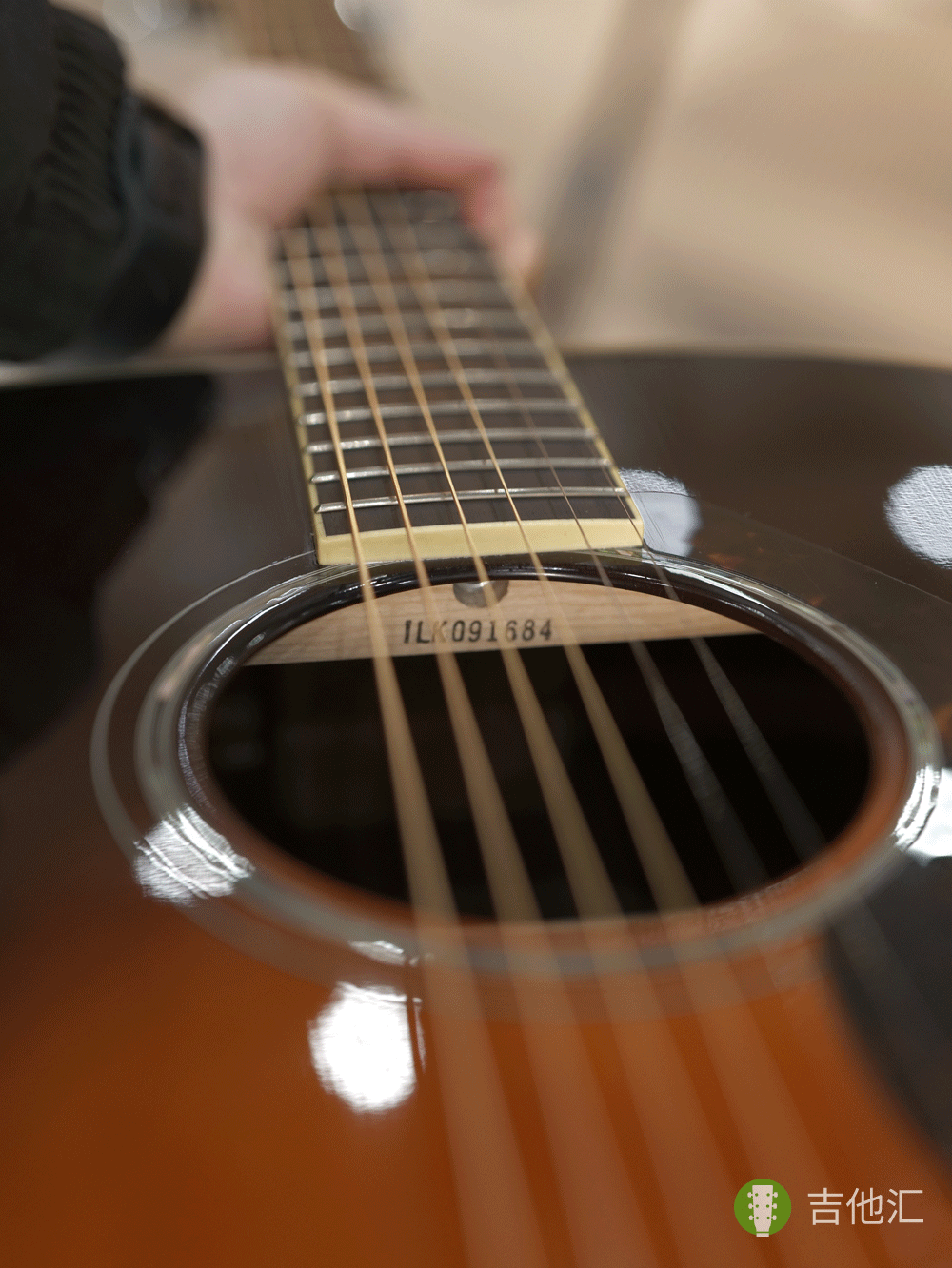 雅马哈FG830 音孔编码实拍图