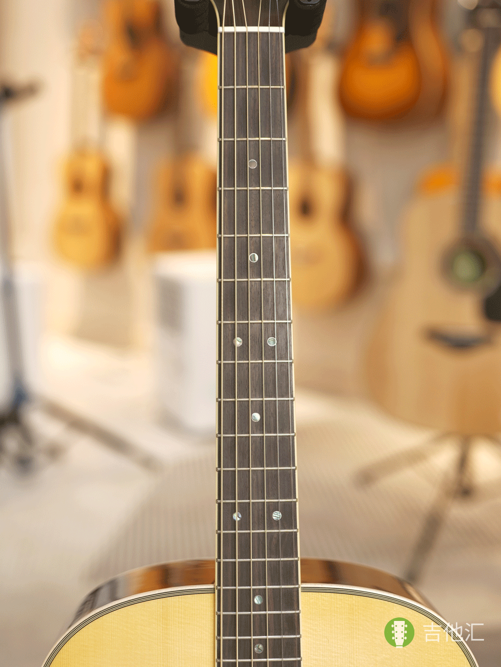 雅马哈LL16 指板实拍图