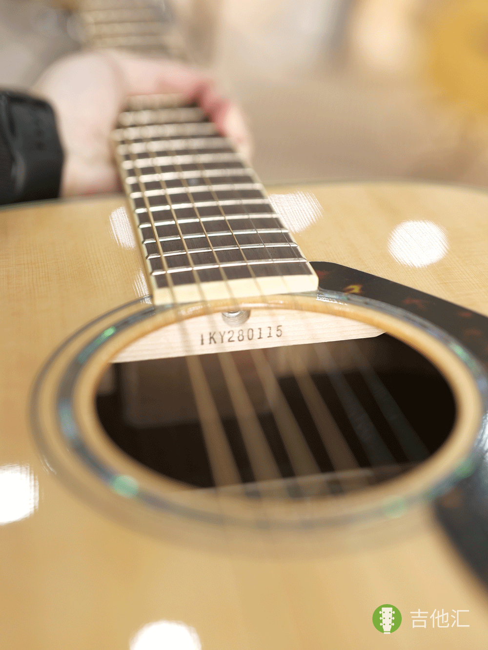 雅马哈FS830 音孔编码实拍图