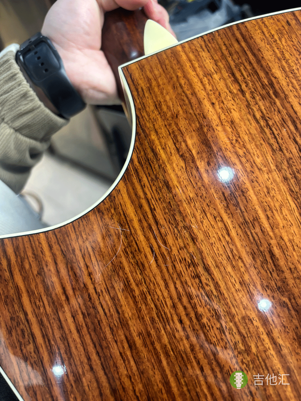 伊斯特曼PCH2 背板划痕实拍图