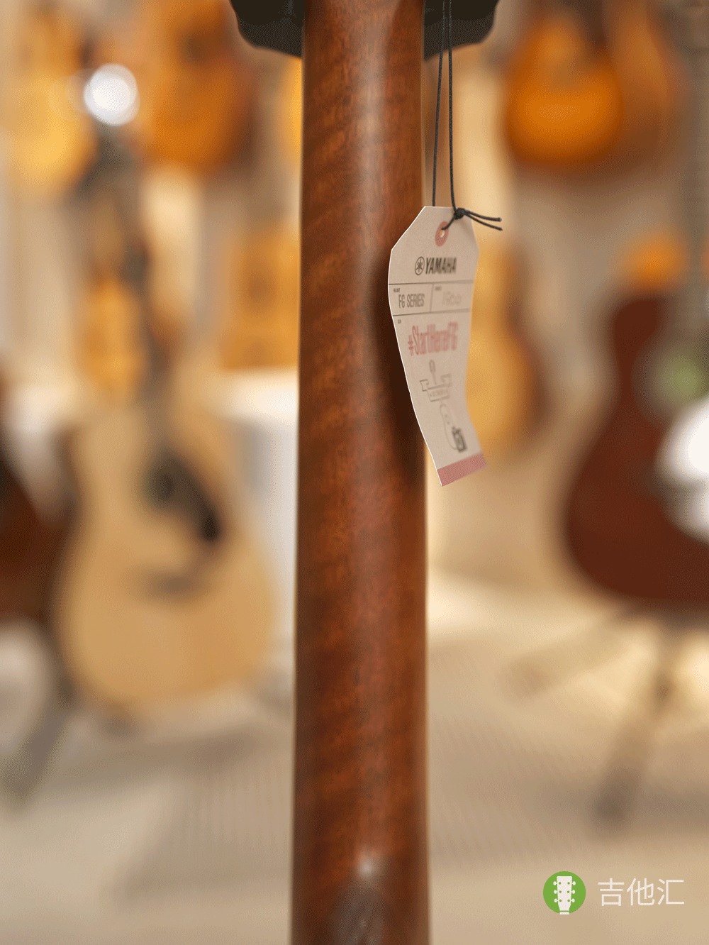 雅马哈FG830 琴颈实拍图