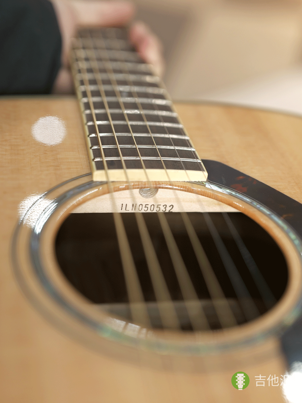 雅马哈FG830 音孔编码实拍图