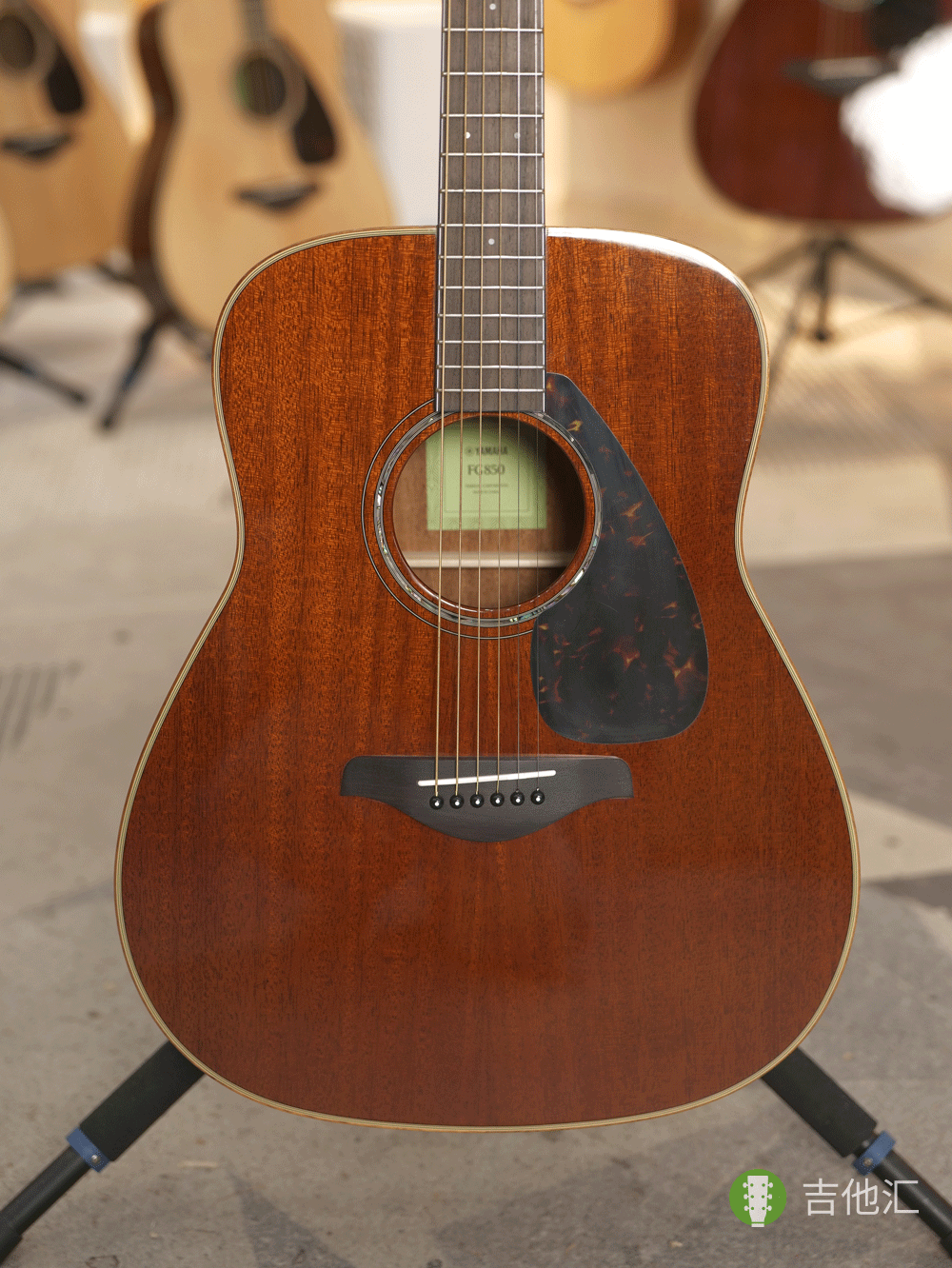 雅马哈FG850 面板实拍图