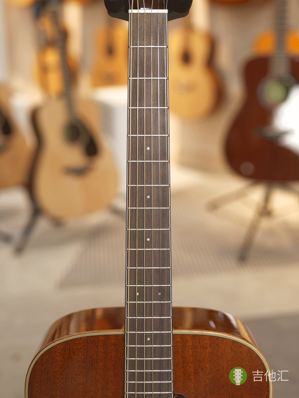 雅马哈FG850 指板实拍图