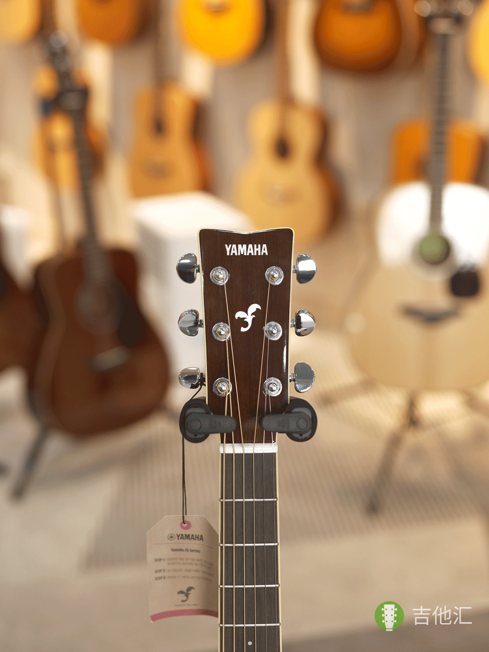 雅马哈FG830 琴头实拍图