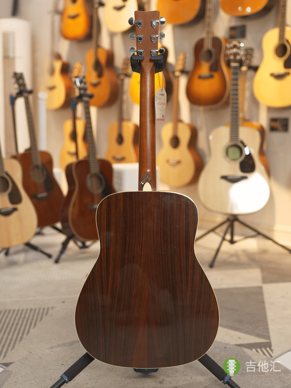 雅马哈FG830 背面实拍图