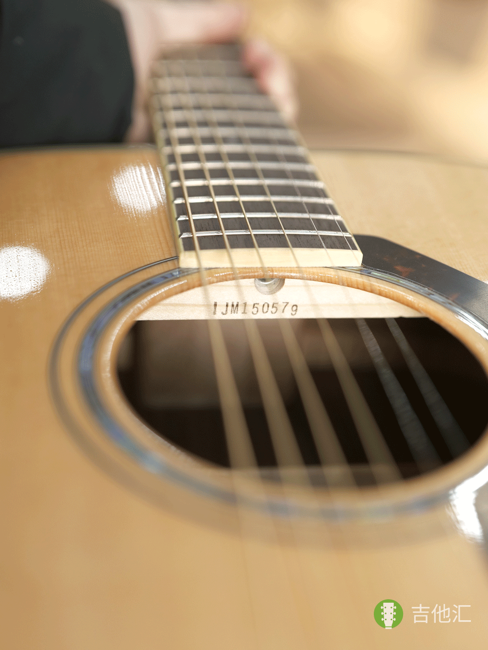 雅马哈FG830 音孔编码实拍图