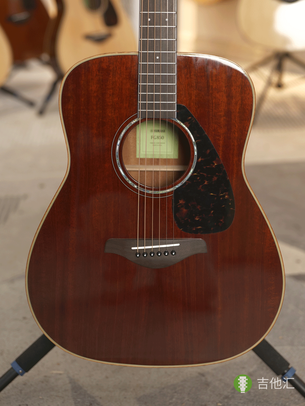 雅马哈FG850 面板实拍图