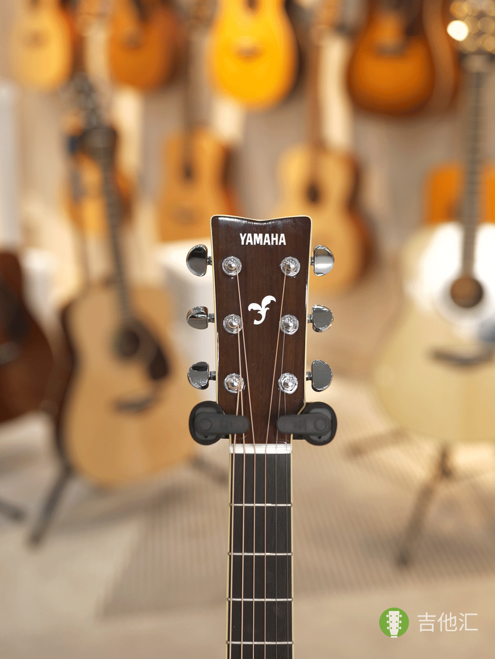 雅马哈FG830 琴头实拍图