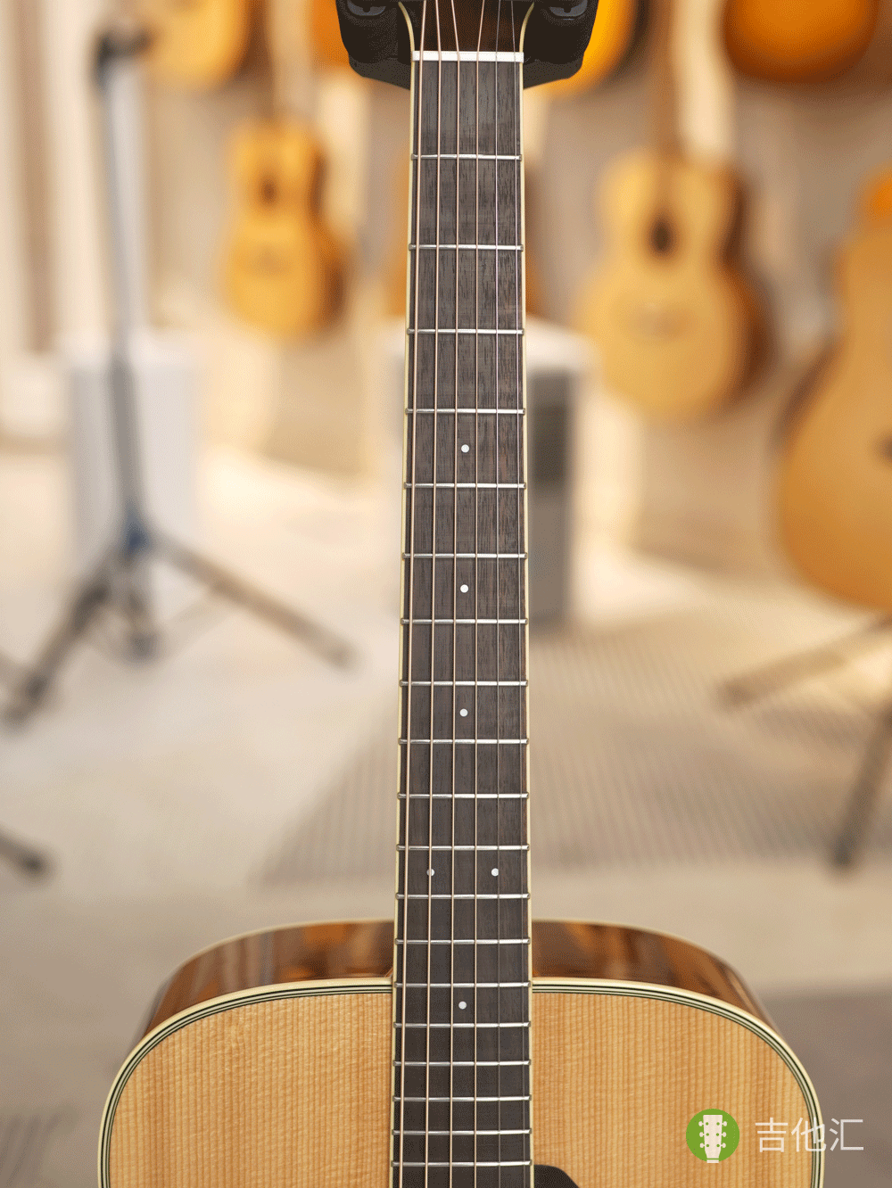 雅马哈FG830 指板实拍图