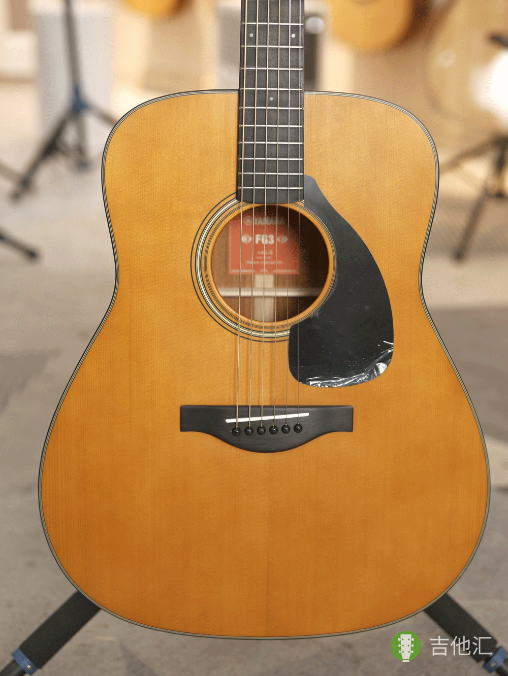 雅马哈FG3 面板实拍图