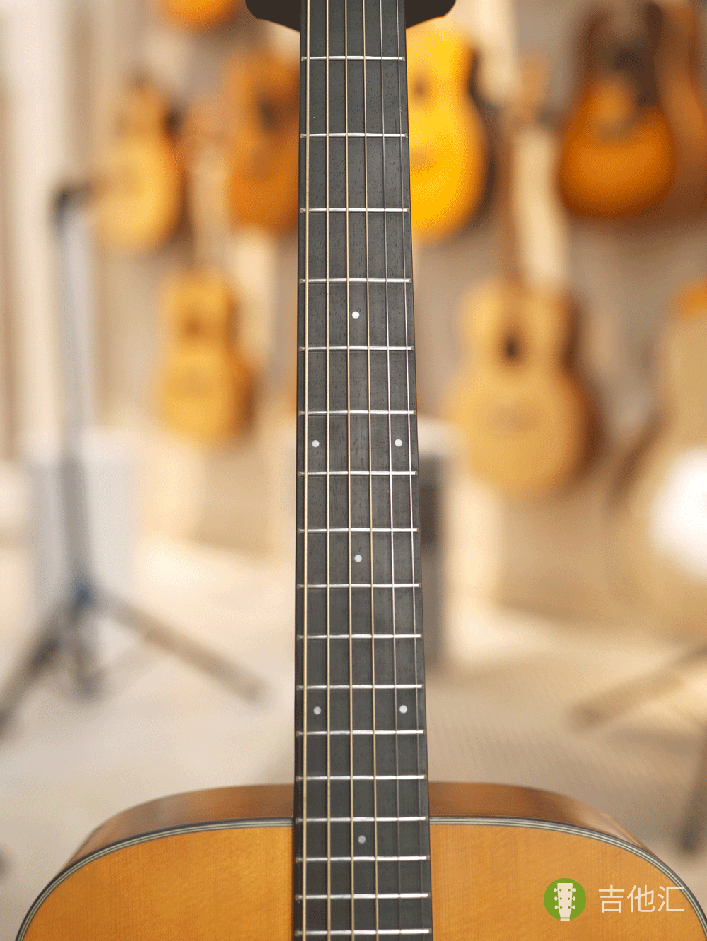 雅马哈FG3 指板实拍图