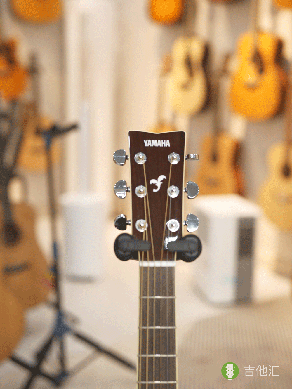 雅马哈FG830 琴头实拍图