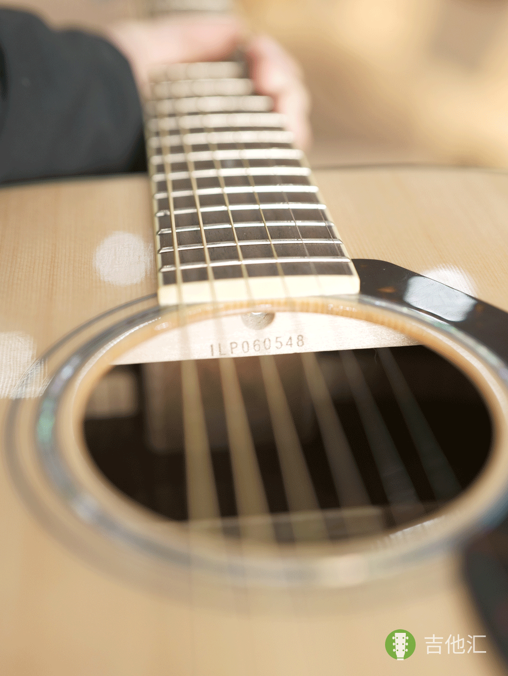 雅马哈FG830 音孔编码实拍图