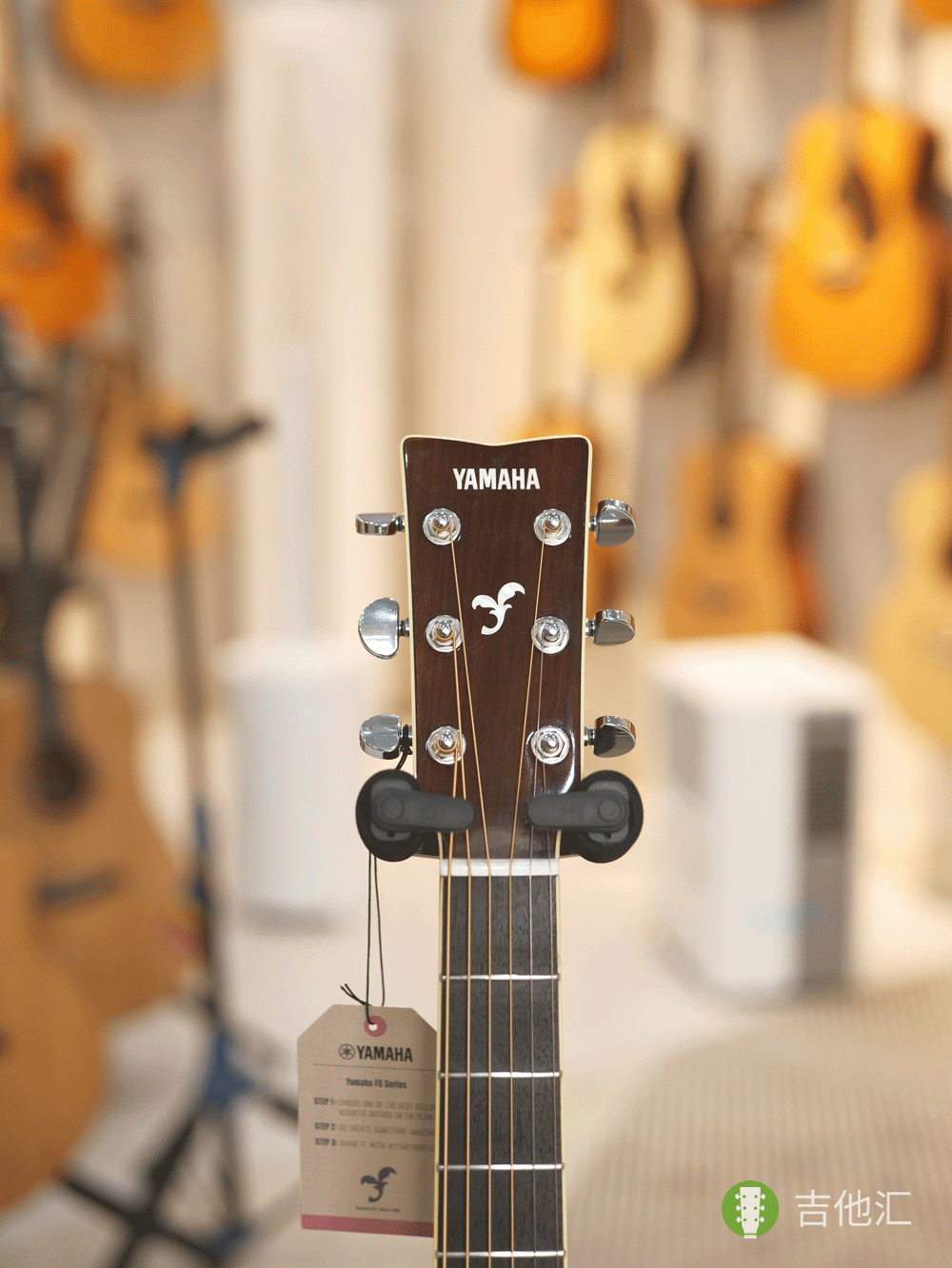 雅马哈FG830 琴头实拍图