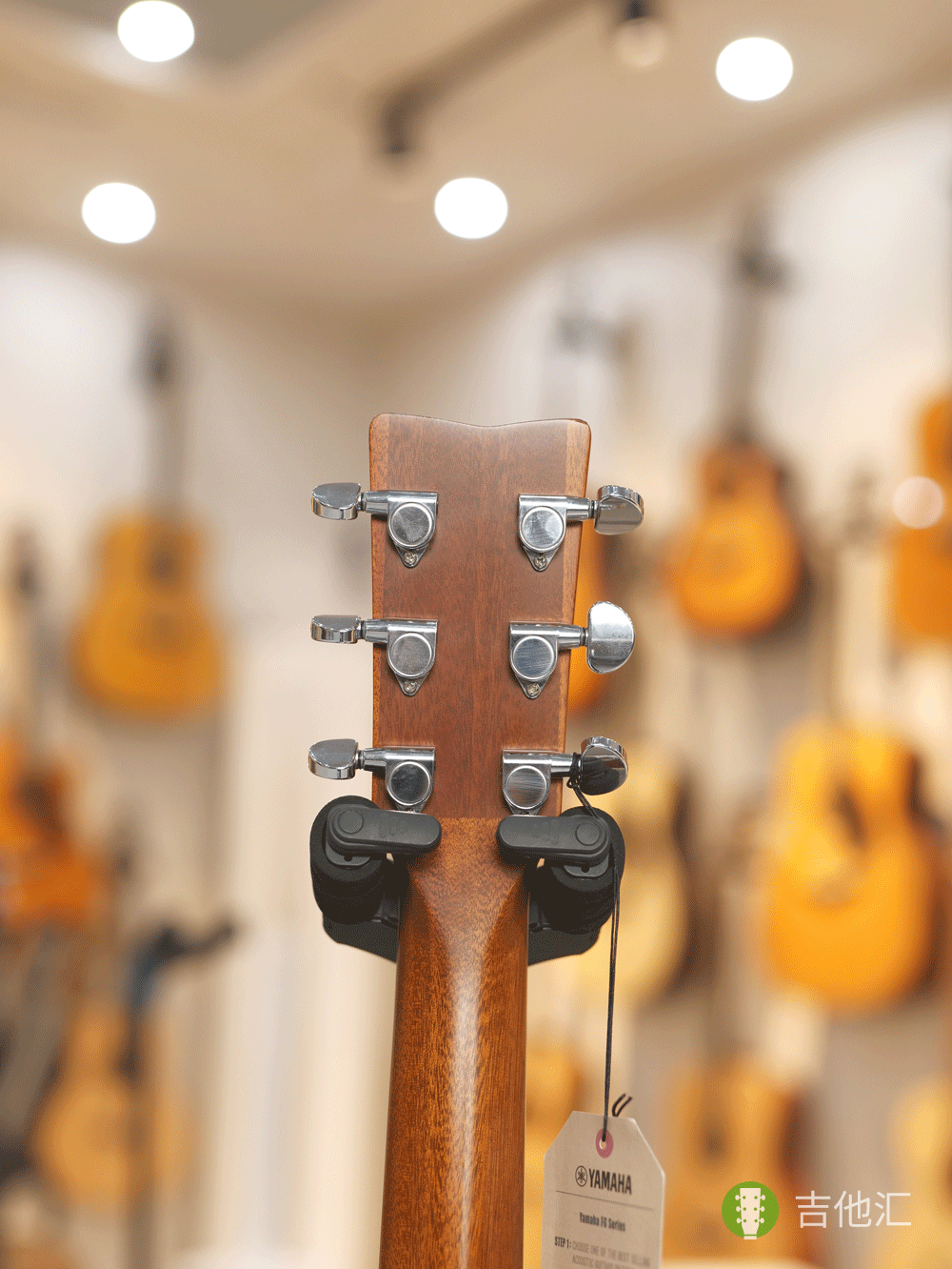 雅马哈FG830 弦钮实拍图