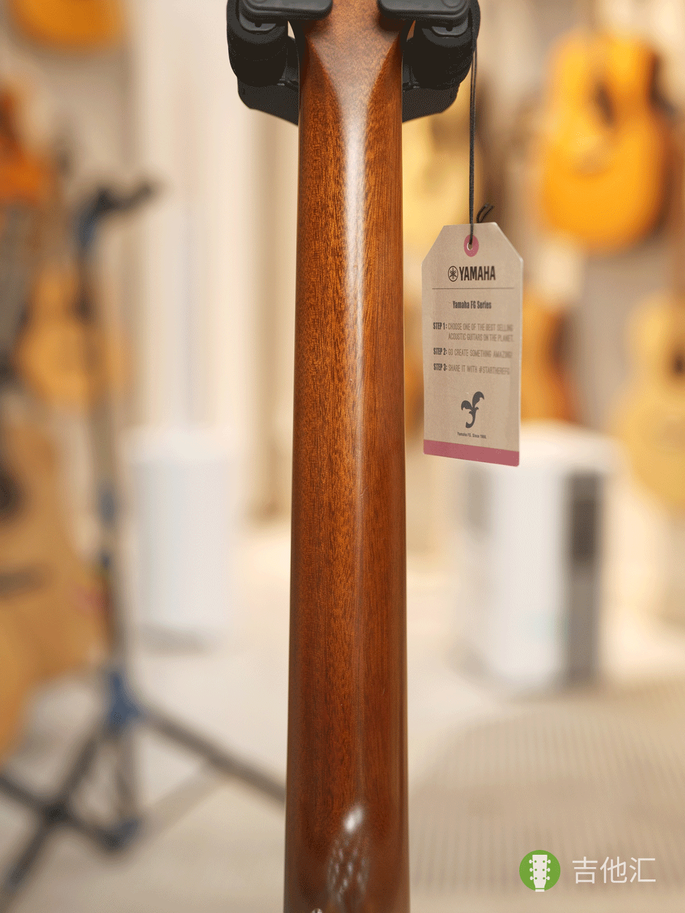 雅马哈FG830 琴颈实拍图