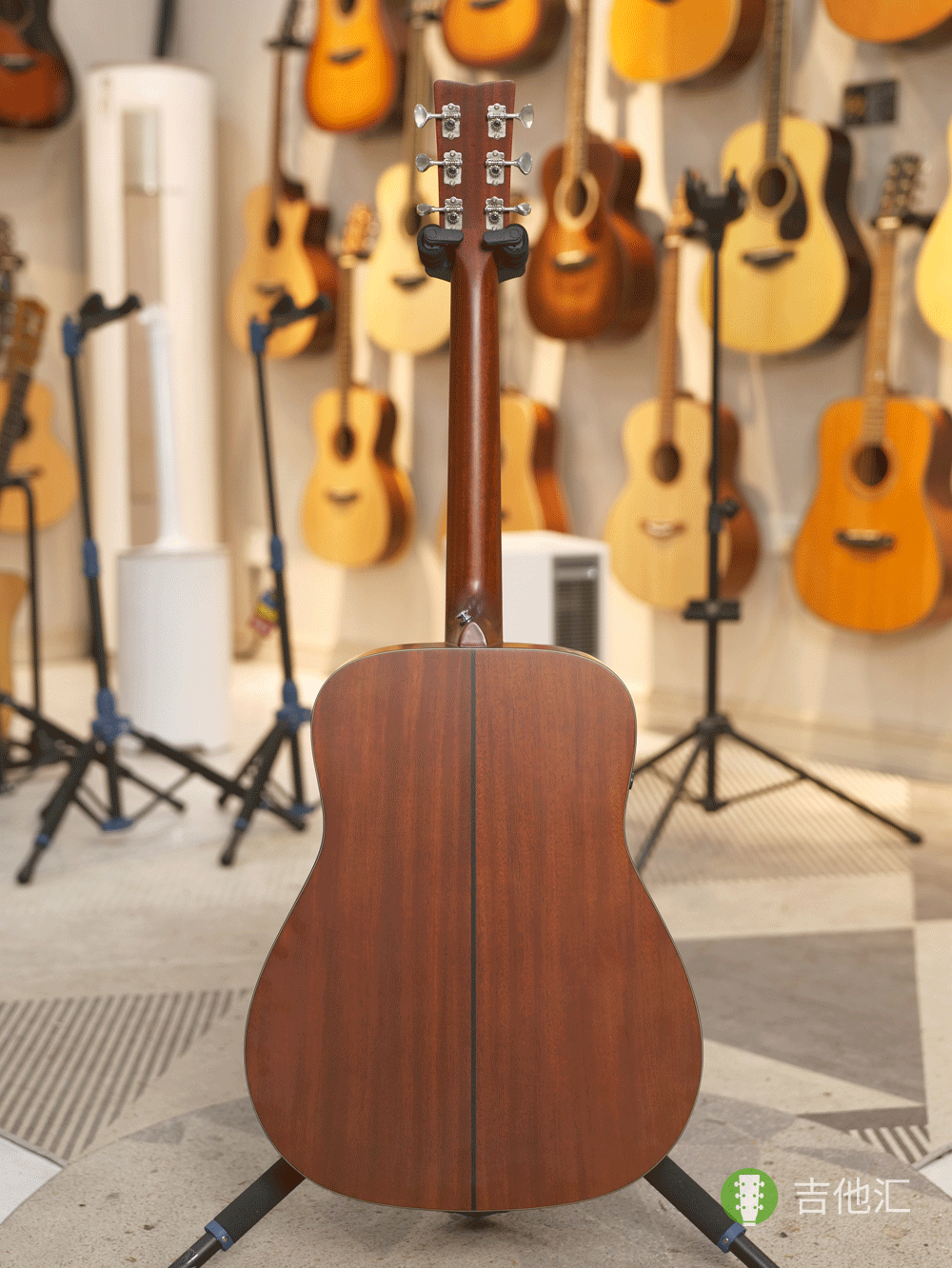 雅马哈FGX3 背面实拍图