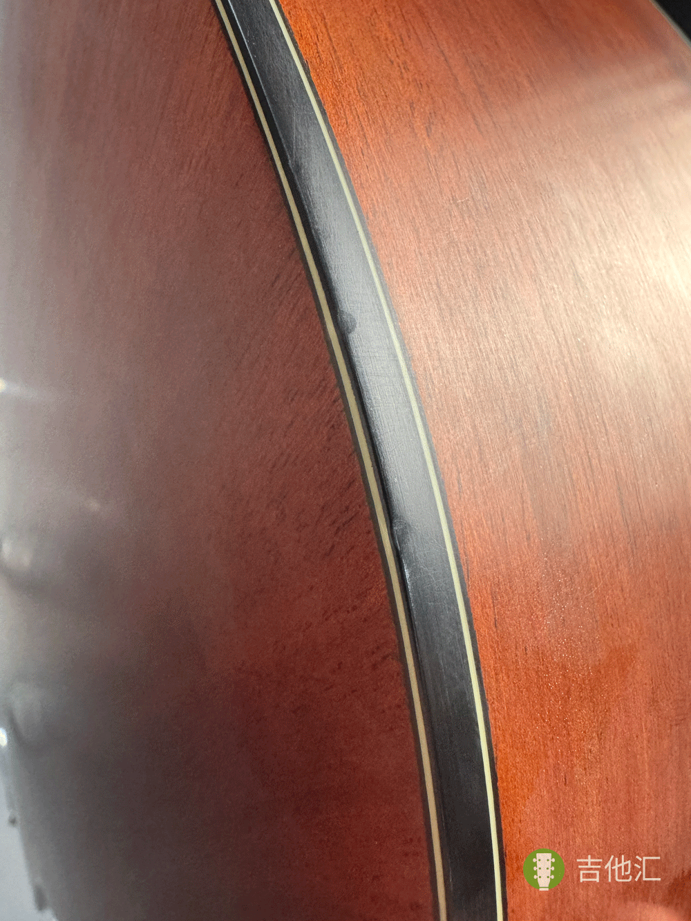 雅马哈FGX3 包边磕碰实拍图1