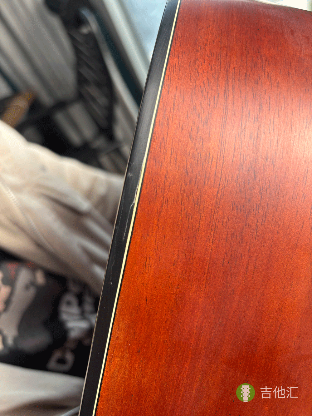 雅马哈FGX3 包边磕碰实拍图2