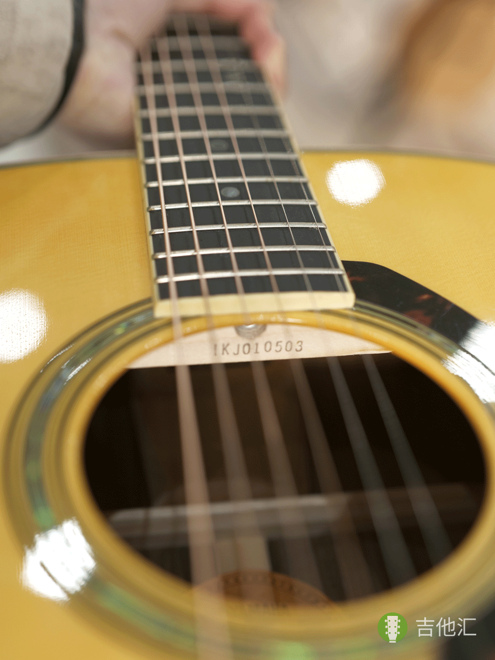 雅马哈LL16 音孔编码实拍图