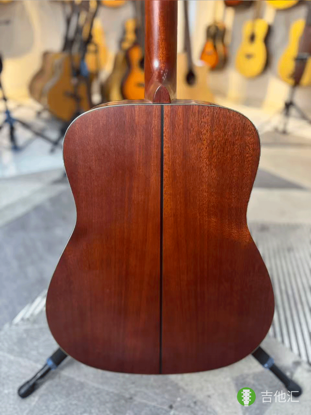 雅马哈FG3 背板实拍图