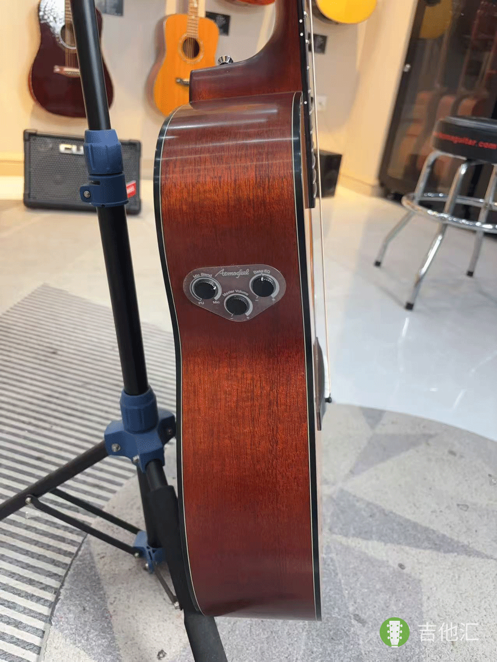 雅马哈FGX3 拾音器实拍图