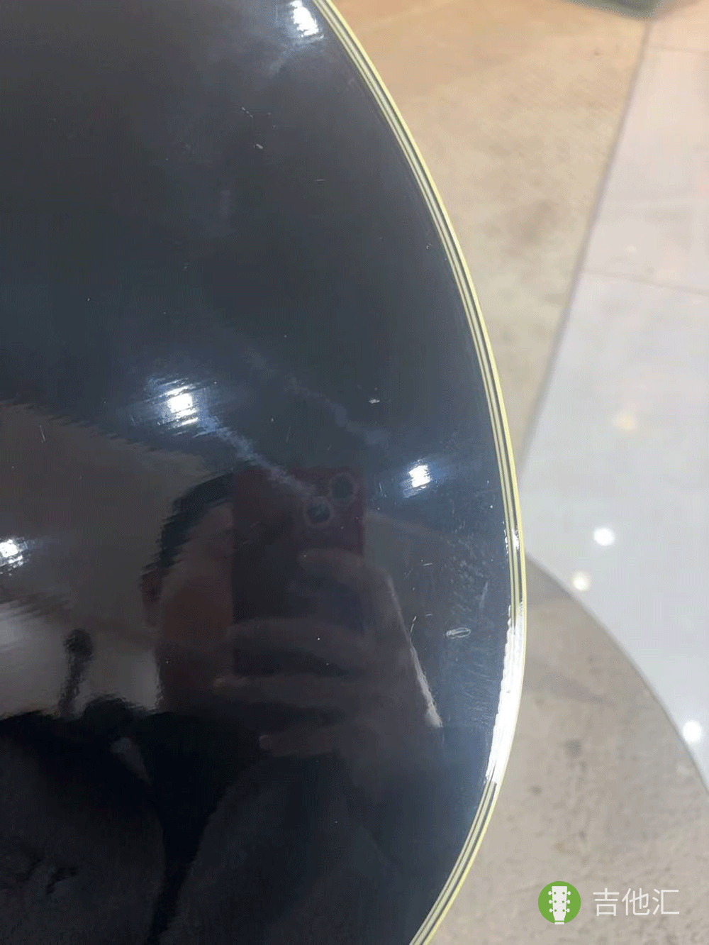 雅马哈APX700II 面板磕碰实拍图