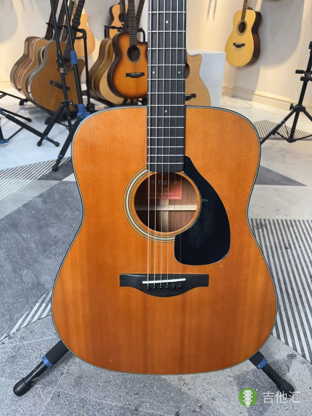 雅马哈FGX3 面板实拍图