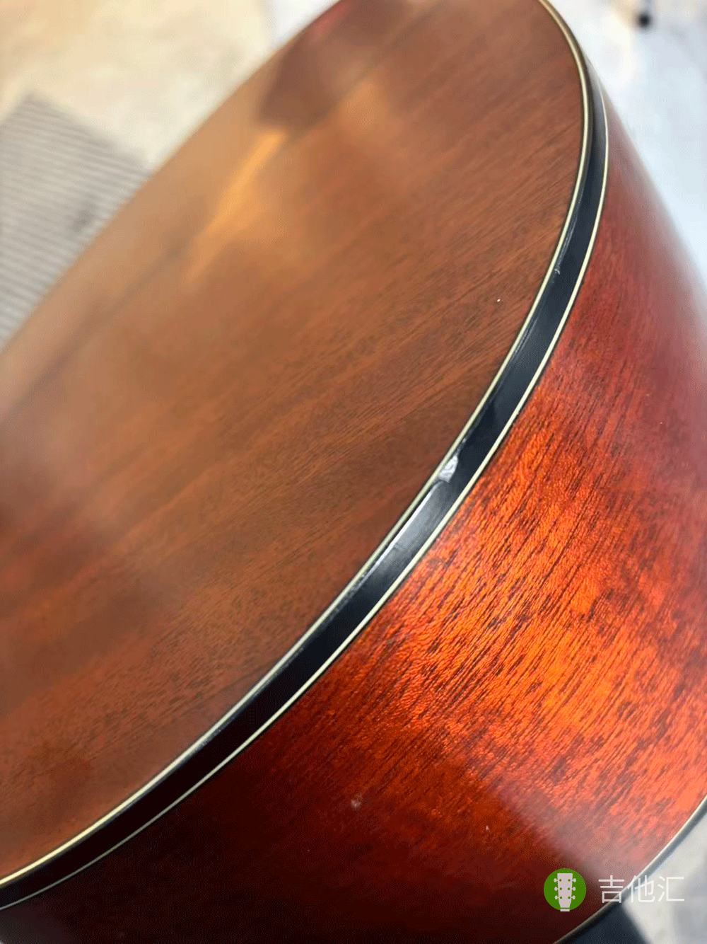 雅马哈FGX3 包边磕碰实拍图