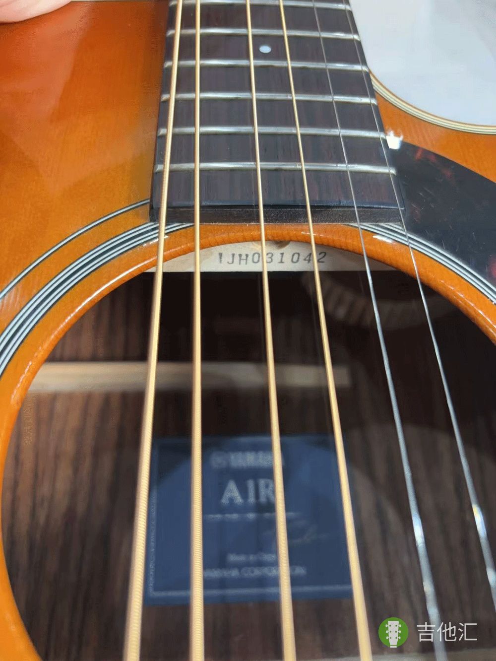 雅马哈A1R 音孔编码实拍图