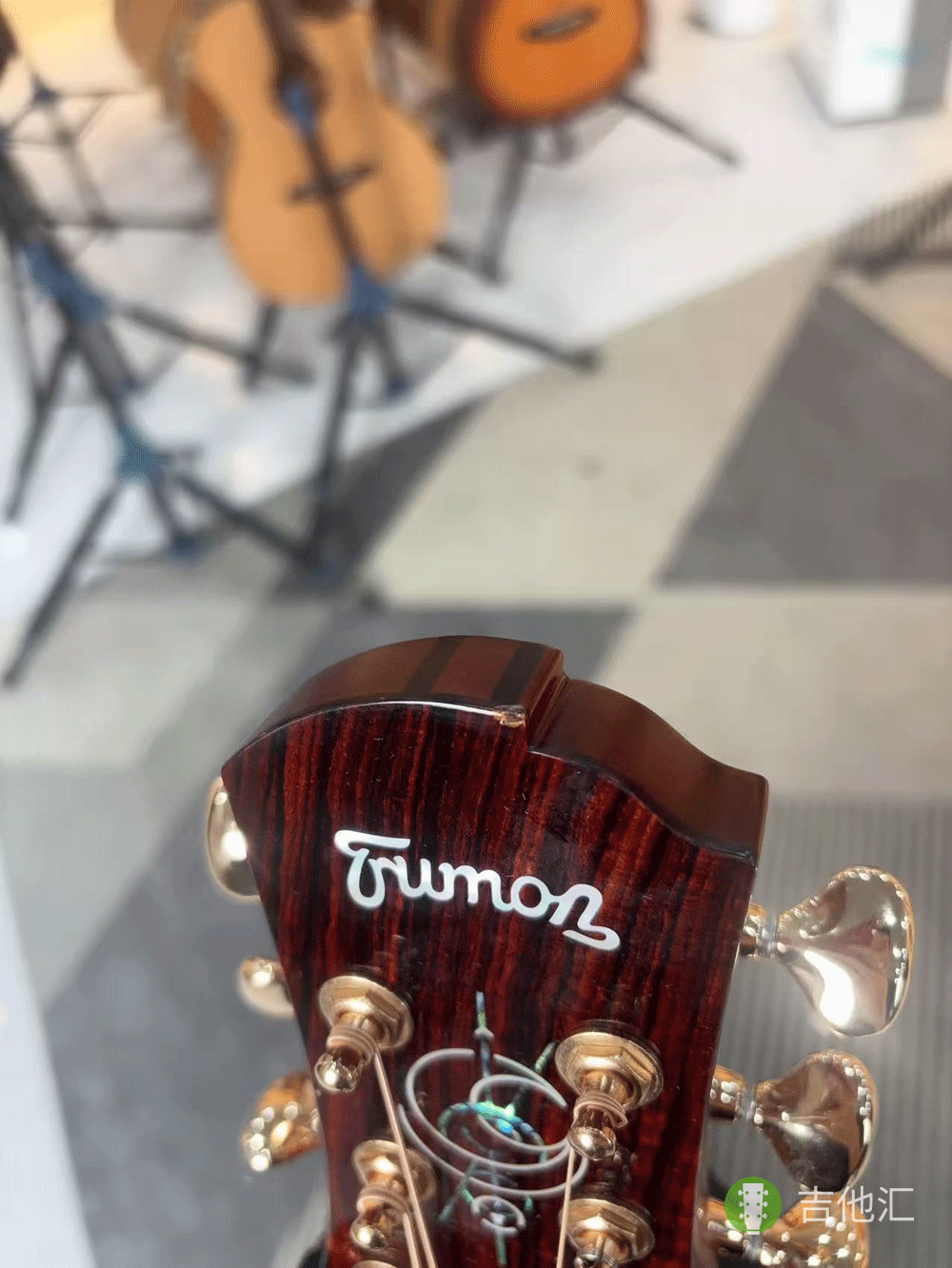 楚门海豚物语TFL1955 琴头磕碰实拍图