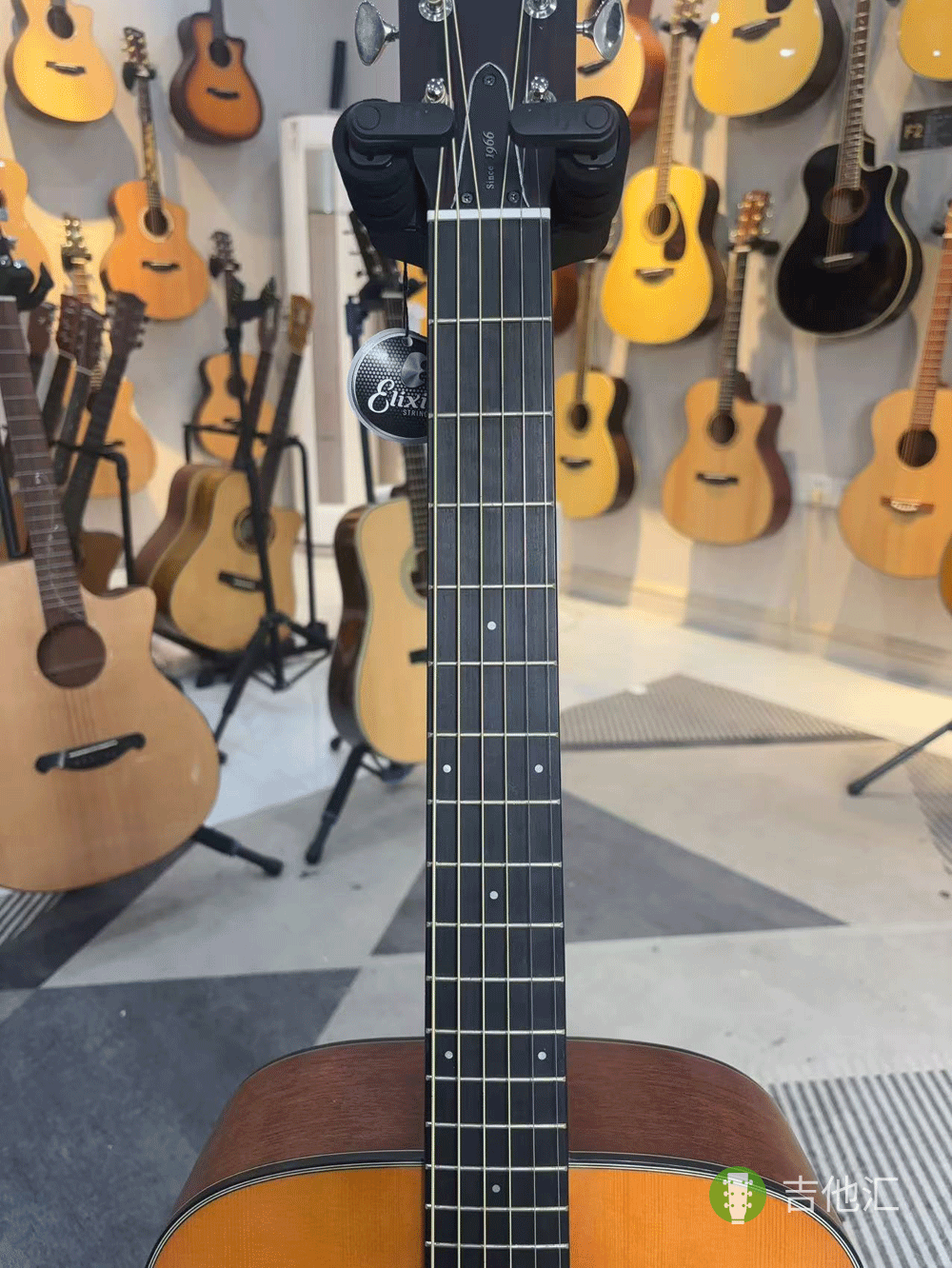 雅马哈FG3 指板实拍图