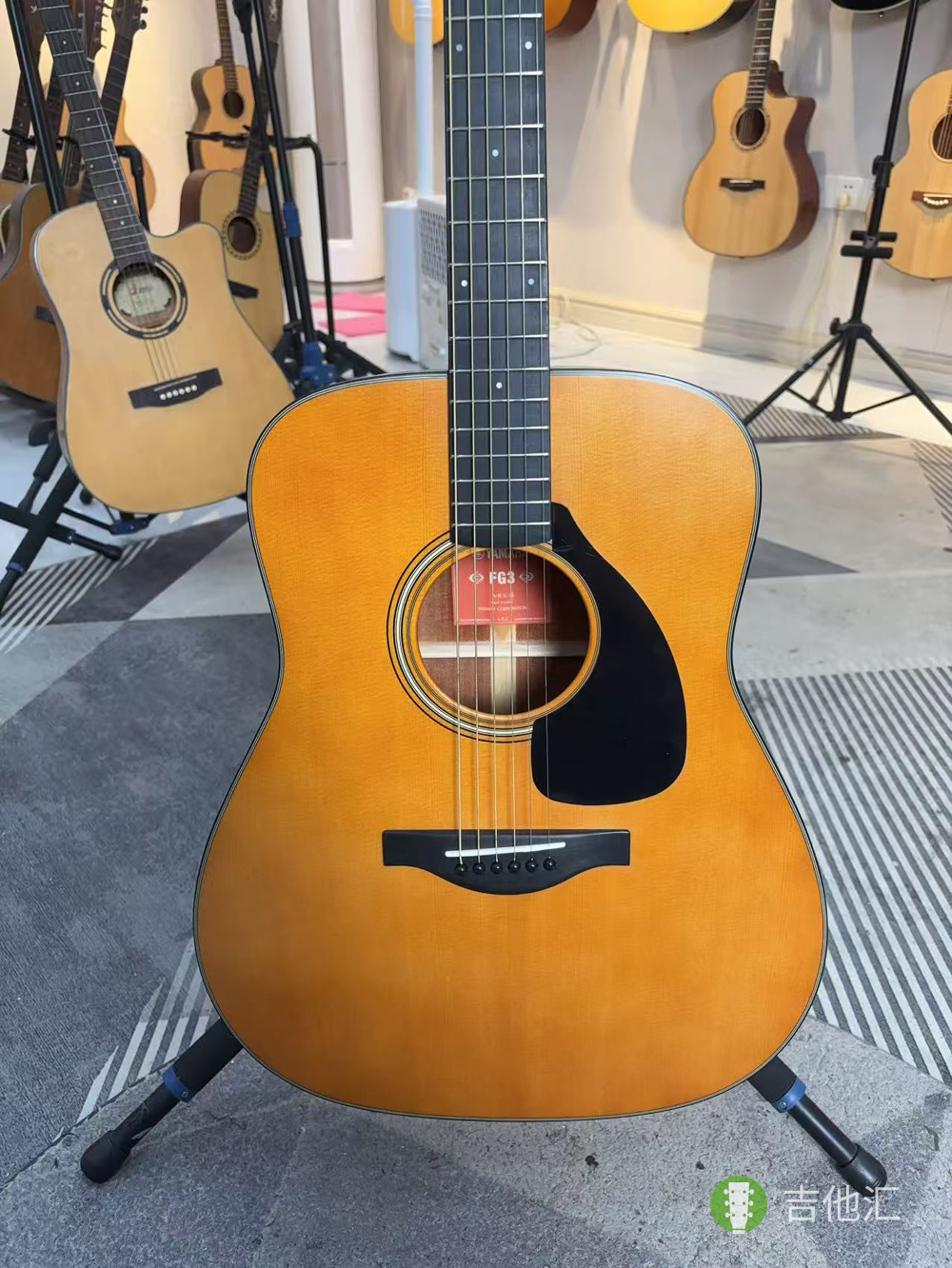 雅马哈FG3 面板实拍图