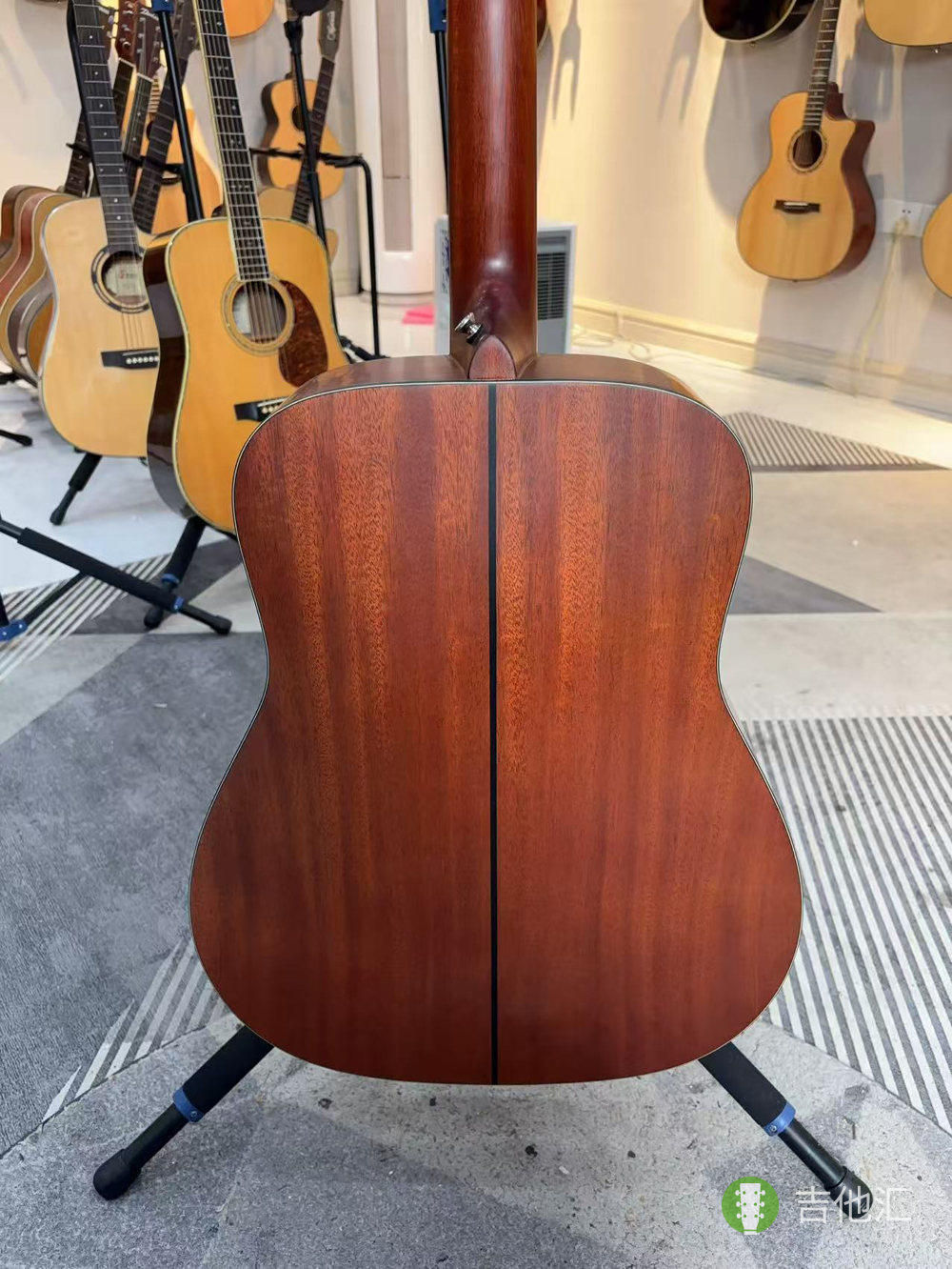 雅马哈FGX5 背板实拍图