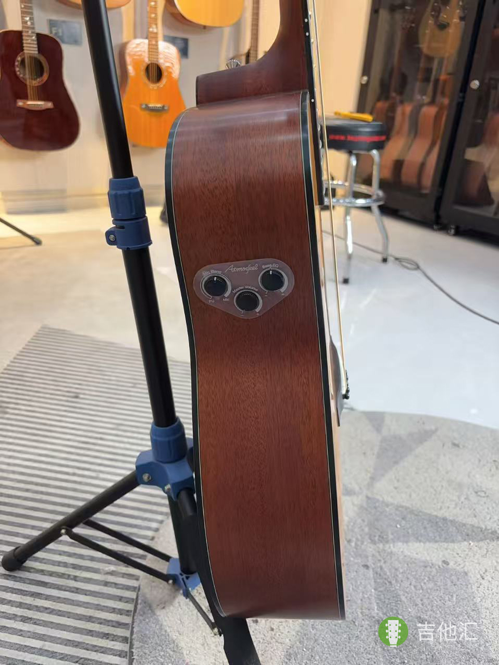 雅马哈FGX5 拾音器实拍图