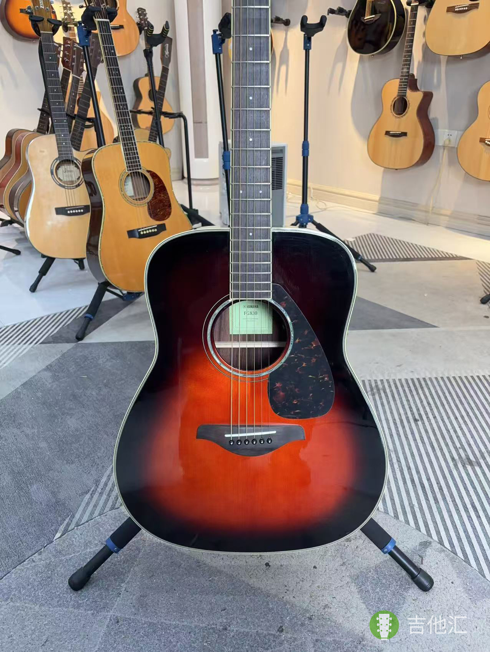 雅马哈FG830 面板实拍图